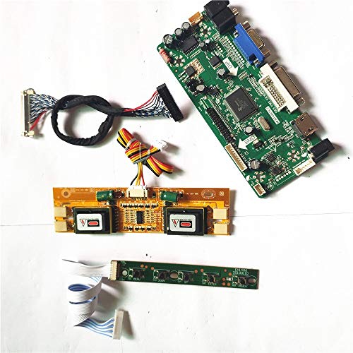 Für HT17E13-100 HT17EX1-100 LCD Panel LVDS 30Pin CCFL 1280 * 1024 17 Zoll M.NT68676 Display Controller Drive Card VGA HDMI DVI DIY Kit (HT17EX1-100)