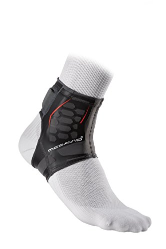 McDavid Unisex – Erwachsene Therapie Achilles Knöchelbandage, Schwarz, M