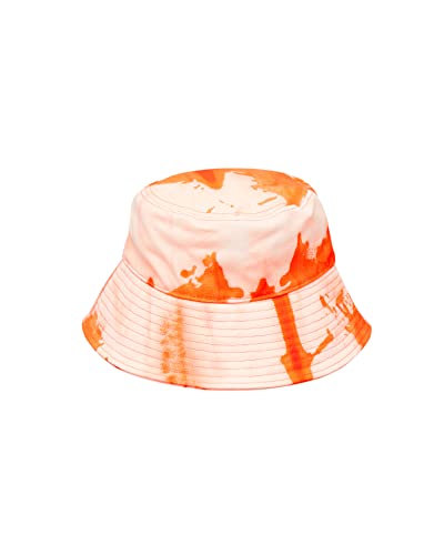 Becksöndergaard Fischerhut Damen - Campana Bucket Hat in Orange (Nectarine) - Sonnenhut/Sommerhut aus 100% Baumwolle - XS/S