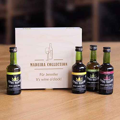 Madeira Degustations-Set mit Ihrer persönlichen Gravur