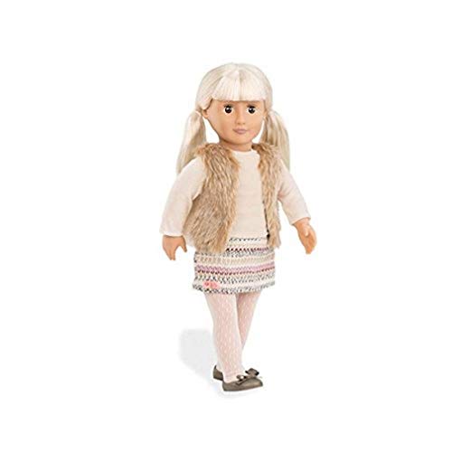 Our Generatioin 44411 Dollw Hooded Furry Vest, Aria