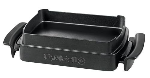 Tefal XA7228 Snacking & Baking Aufsatz (1,6 l Fassungsvermögen, passend für die Optigrill Modelle GC7148, GC712D, GC730D) schwarz