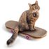 SUCK UK Katzen-Kratzbrett Skateboard | Kratzbaum aus Karton | Katzenspielzeug | Katzenspielzeug | Katzenspielzeug | Katzenkratzmatte | Neuheit Kratzbrett | Niedliches und lustiges Design