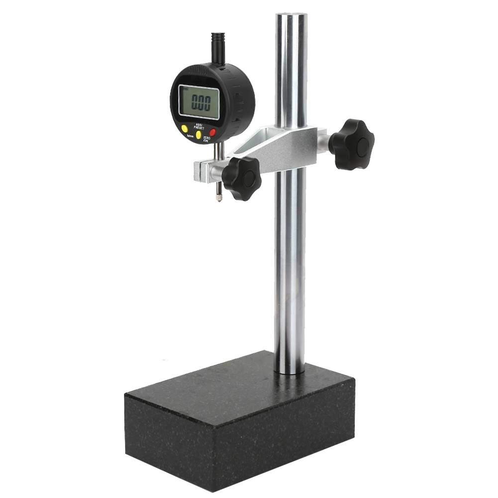 Höhenmesser Digital, hochpräzise digitale Höhenmesser-Messuhr mit 00-Grad-Marmorsockel 0~10 mm