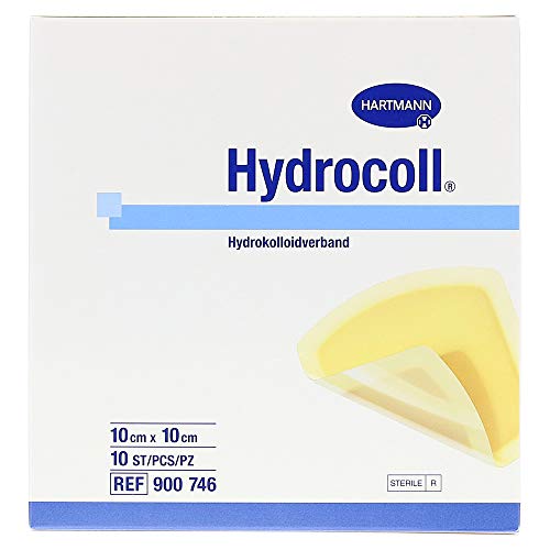 Hartmann Hydrololloid-Verband Hydrocoll, steril, 10 x 10 cm, 10 St.