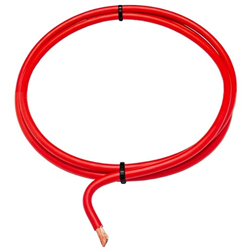 10m FLY Fahrzeugleitung Rot 10mm² rund Kabel Litze KFZ Stromkabel