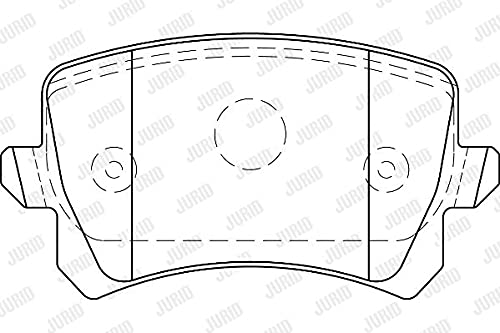 JURID 573667J Bremsbeläge