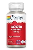 Solaray Ubiquinol CoQ-10 100 mg | Coenzyma Q10 | 30 Perlen