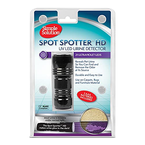 simple solution Einfache Lösung Spot Spotter HD UV-Urin Detektor