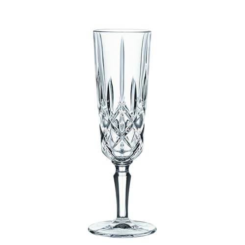 Spiegelau & Nachtmann Noblesse Champagner- glas 4er-Set aus Glas, Fassungsvermögen ca. ml., Transparent, Z109580
