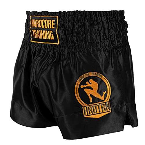 Hardcore Training Classic Muay Thai Shorts Black S