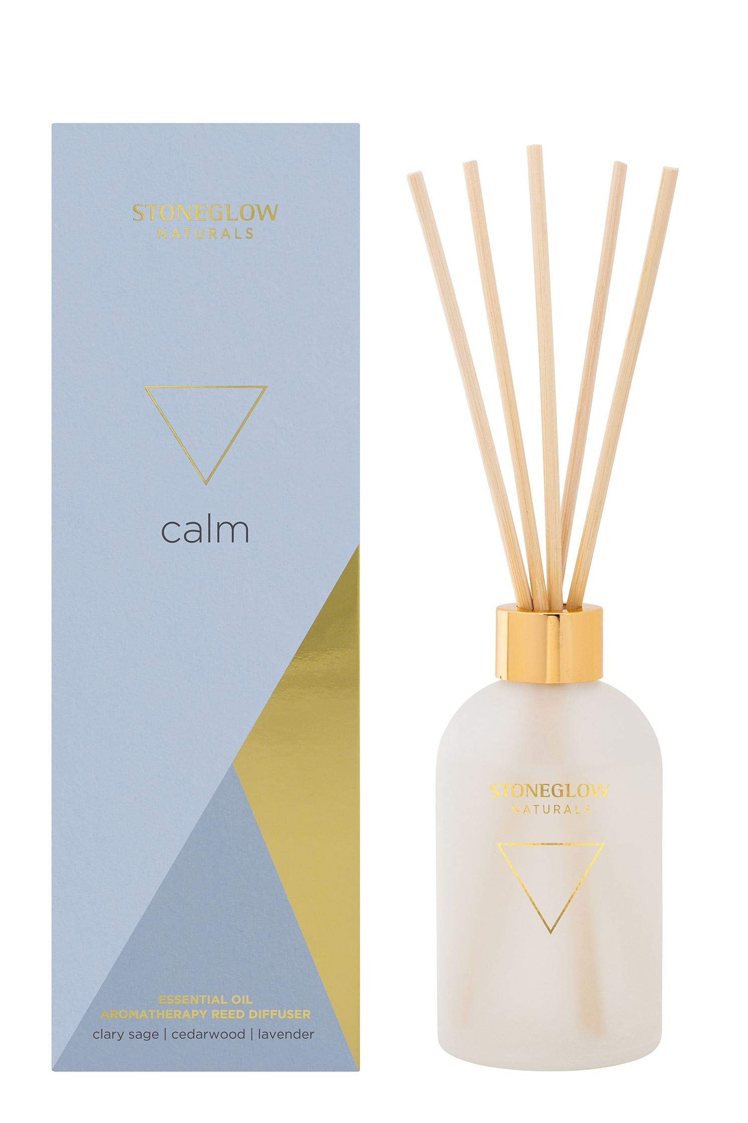 Stoneglow Candles Naturals CALM Diffuser Clary Sage, Cedarwood, Lavender 150ml