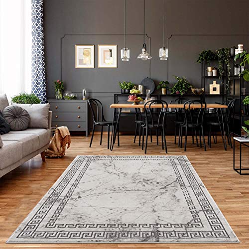 Carpet City Teppich Noa 9273, rechteckig, 11 mm Höhe, Kurzflor, Modern, Weicher For, Pflegeleicht, ideal für Wohnzimmer & Schlafzimmer