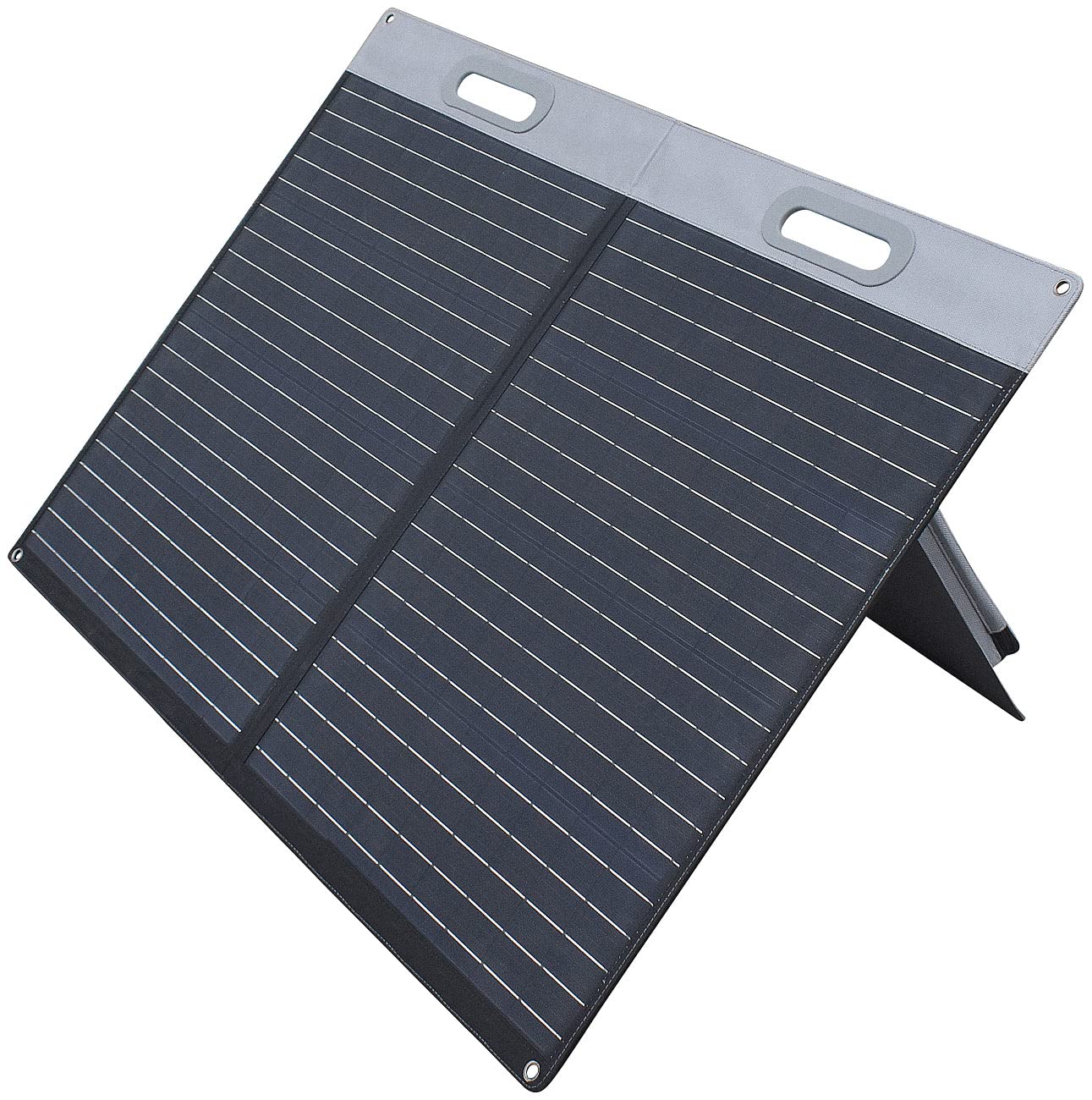 revolt Faltbares Solarpaneel: Faltbares Solarpanel, 2 monokristalline Zellen, USB-C PD, ETFE, 100 W (Solarpanels Tasche, Solar klappbar, Wasserdichte Taschen)