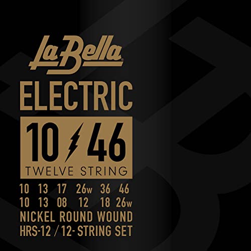 La Bella HRS Saiten für 12-saitige E-Gitarre, 010-046