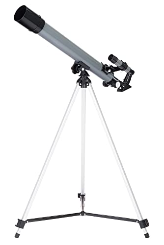 Levenhuk Blitz 60 Base 60 mm Tragbares Refraktorteleskop Für Einsteiger Und Kinder, Mit Stativ Und Erweitertem Zubehörset