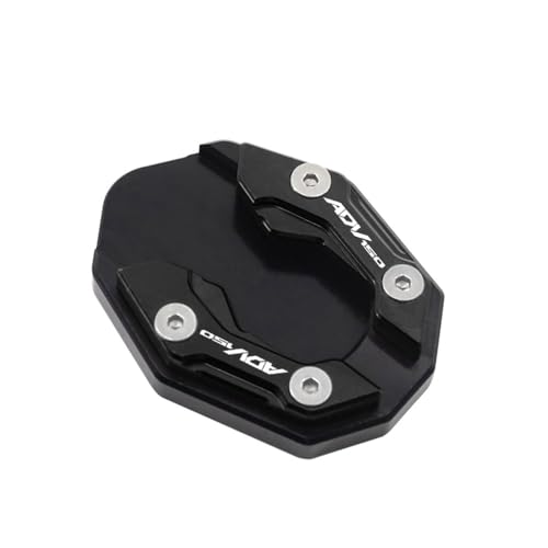 WYHJIUY Auflagvergrößerung Pad Für ADV150 ADV160 ADV 150 ADV 160 A-DV 150 160 Motorrad Ständer Seitenständer Vergrößerungsplatte Verlängerung