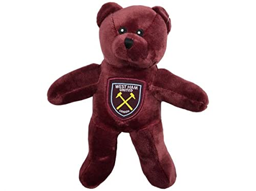 West Ham United FC Offizielles Fußball-Geschenk, Mini-Bär, tolles Weihnachts-/Geburtstagsgeschenk für Männer und Jungen