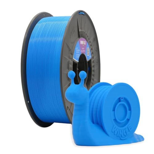 Winkle PLA HIGH SPEED Rush Blue Filament | PLA 1,75 mm | Druckfilament | 3D-Drucker | 3D-Drucker | High Speed | Farbe Rush Blue | Spule mit 1000 g