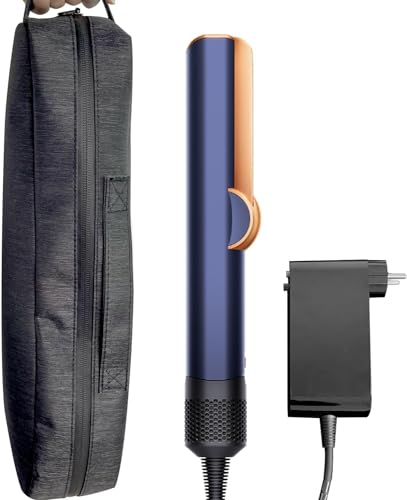 Fenmaru Aufbewahrungstasche, kompatibel mit Dyson Airstrait HT01, wasserdichte tragbare Tasche, speziell für Airtrait HT01, Schwarz