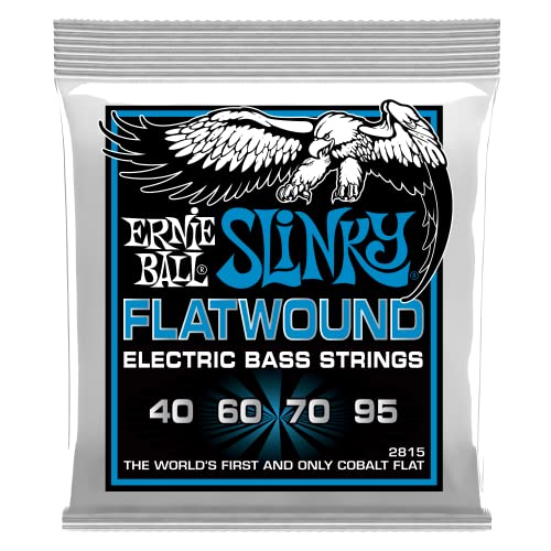 Ernie Ball Extra Slinky Flatwound E-Bass Saiten - 40-95 Gauge