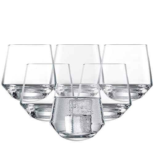 Schott Zwiesel BAR Special 6-teiliges Glasset Dancing Tumbler, Tritan Kristalglas, Transparente, 9.6 cm, 6