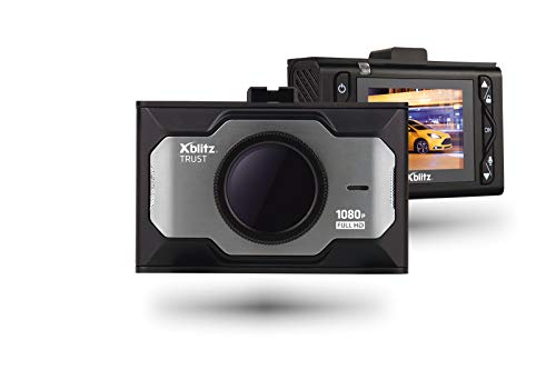 XBLITZ Trust, Autovideorekorder, Superkondensator-Technologie, Full HD, HDR-Qualität, Auflösung max. 1920x1080, Autovideorekorder, Fahrtenrekorder, Superkondensator, Kamera, Auto