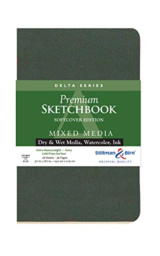 Delta Softcover Sketchbook 5.5X8.5 by Stillman & Birn