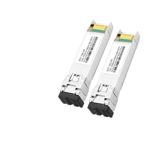 SABTOFNIV 10G Singlemode Dual-Fiber 80km optisches Modul 10G ZR SFP Glasfaser-Transceiver kompatibel: Mainstream-Switches