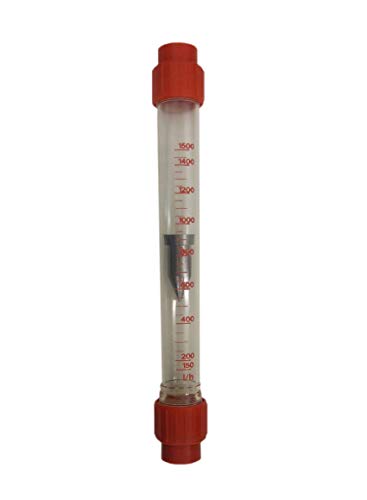 Wasserdurchflussmesser komplett 150-1500 ml l/h Durchflussmesser Messrohr G4