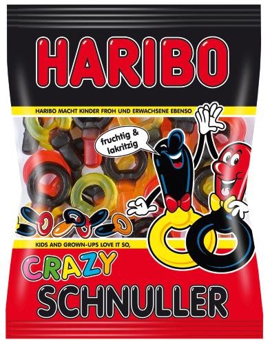 Haribo Crazy Schnuller, 20er Pack (20x 200 g Beutel)