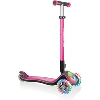 Globber Dreiradscooter "ELITE DELUXE FLASH LIGHTS, mit Leuchtrollen"