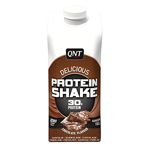 QNT Delicious Protein Shake 12x330ml; Schokolade
