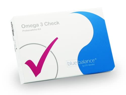 blue balance® Omega 3 Check - Probenahme-Kit, Selbsttest für Zuhause