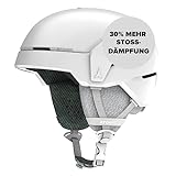 ATOMIC COUNT Skihelm - Schwarz - Größe S - Helm für max. Sicherheit - Skihelme mit bequemem 360° Fit System - Snowboardhelm mit funktionellem Innenfutter - Kopfumfang 51-55 cm