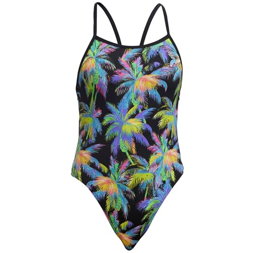 Funkita Paradise Please Badeanzug Mädchen chlorresistent und schnelltrocknend UV 50+, Kinder Größen:176