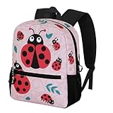 Oh My Pop! Ladybug-Sweet Rucksack, Rosa, 26 x 33 cm, Kapazität 9,5 L