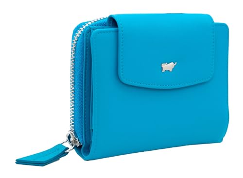 BRAUN BÜFFEL Joy Zip Wallet M Turquoise