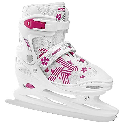 Roces Mädchen Jokey Ice 3.0 Girl Schlittschuh, White-pink, 34-37