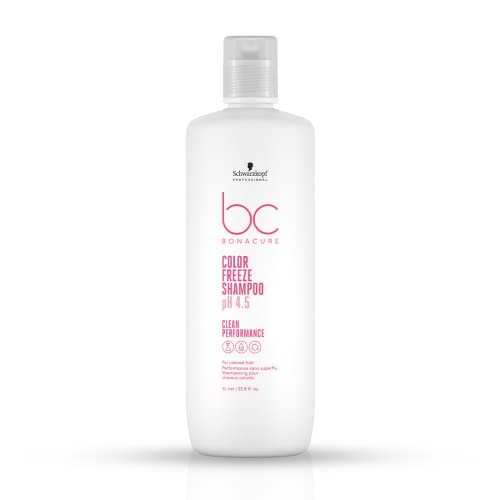 Schwarzkopf Professional BONACURE ph 4.5 Color Freeze Micellar Sulfate Free Shampoo, 1 l