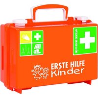 Erste-Hilfe-Koffer QUICK-CD KINDERGARTEN, inkl. Spezialfüllung KiTa-/Vorschulkinder bis 6 Jahren orange Modell 1 Kinder