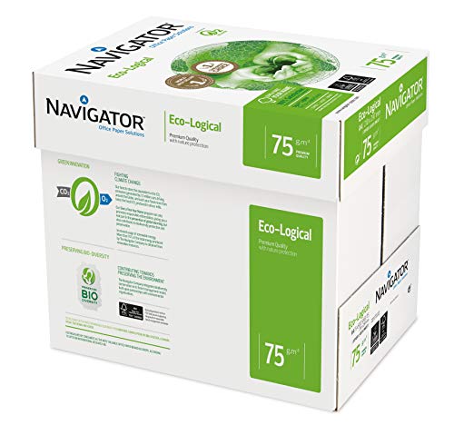 Navigator Eco-Logical Papier FSC eingeriest 75 g/m² A4 5 x 500 Blatt hellweiß