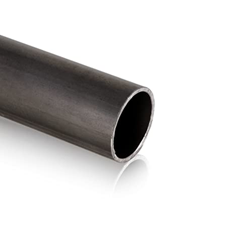Stahl Rundrohr Stahlrundrohr S235 Konstruktionsrohr Stahlrohr Geländerrohr Rohr (48,3x3,2 mm, Länge: 1.500 mm)
