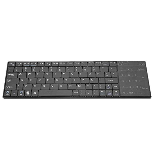 Yctze Touch-Tastatur Heim- und Freizeitmedien Universelles Multi-Gerät mit Full Number Pad für Heimkino-PC An TV, Laptop/Tablet angeschlossen