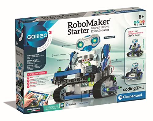 Clementoni RoboMaker Starter-Robotik, 52397, Mehrfarbig