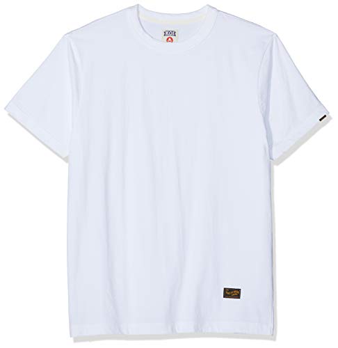 Kings of Indigo Herren Darius 2-Pack T-Shirt, Weiß (White 7100), Small (Herstellergröße:S)