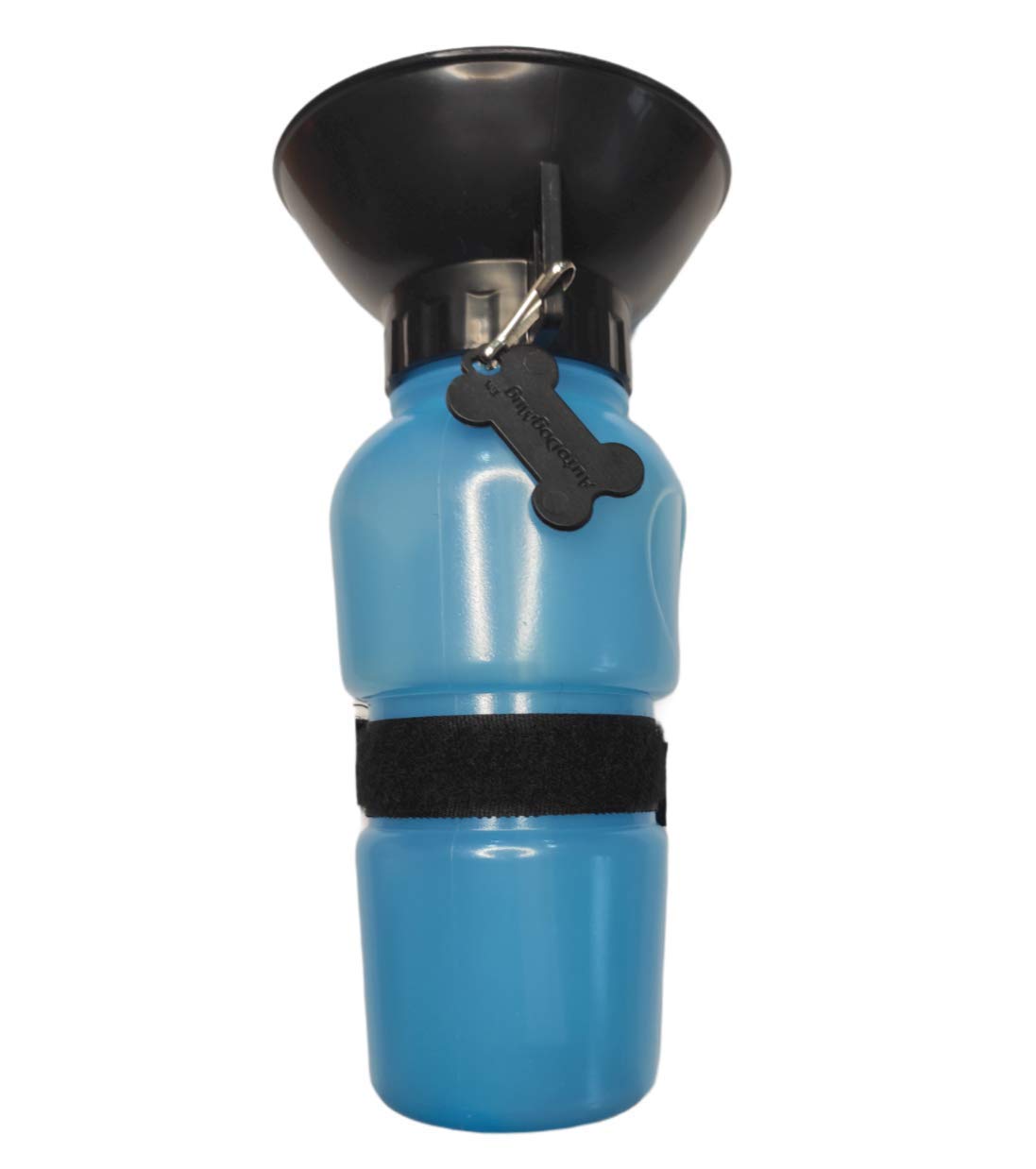 PROtastic Lucky Dog Deli – Reise-Wasserflasche für Hunde, ideal, um immer Wasser zur Verfügung zu haben, wenn Sie mit Ihrem Hund unterwegs sind, (blau)