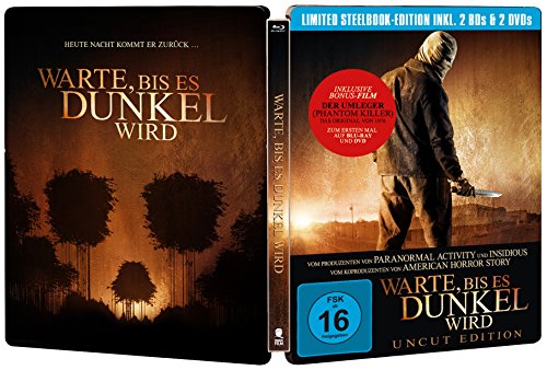 Warte, bis es dunkel wird (Uncut) - Steelbook (Limited Edition inkl. Der Umleger auf 4 Discs) [2 DVDs + 2 Blu-rays] (exklusiv bei Amazon.de)
