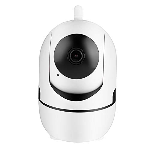 ASHATA WLAN IP Kamera, HD 720P/1080P WiFi Überwachungskamera WLAN IP Kamera,Home Indoor Kamera Baby Monitor Smart Schwenkbar Sicherheitskamera Weiß(1080P)