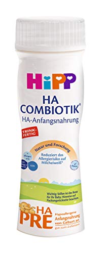 Hipp Combiotik HA PRE trinkfertige Milch, 200ml, 6er-Pack (6 x 200ml)